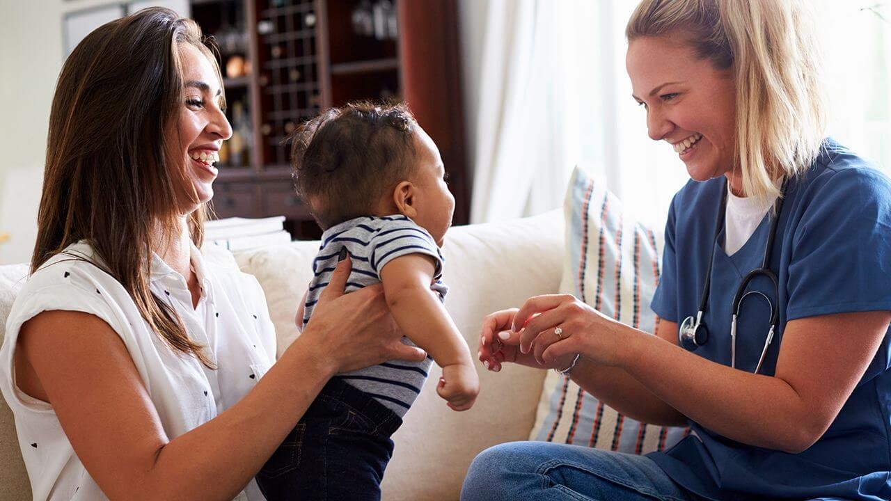 professional baby care at home