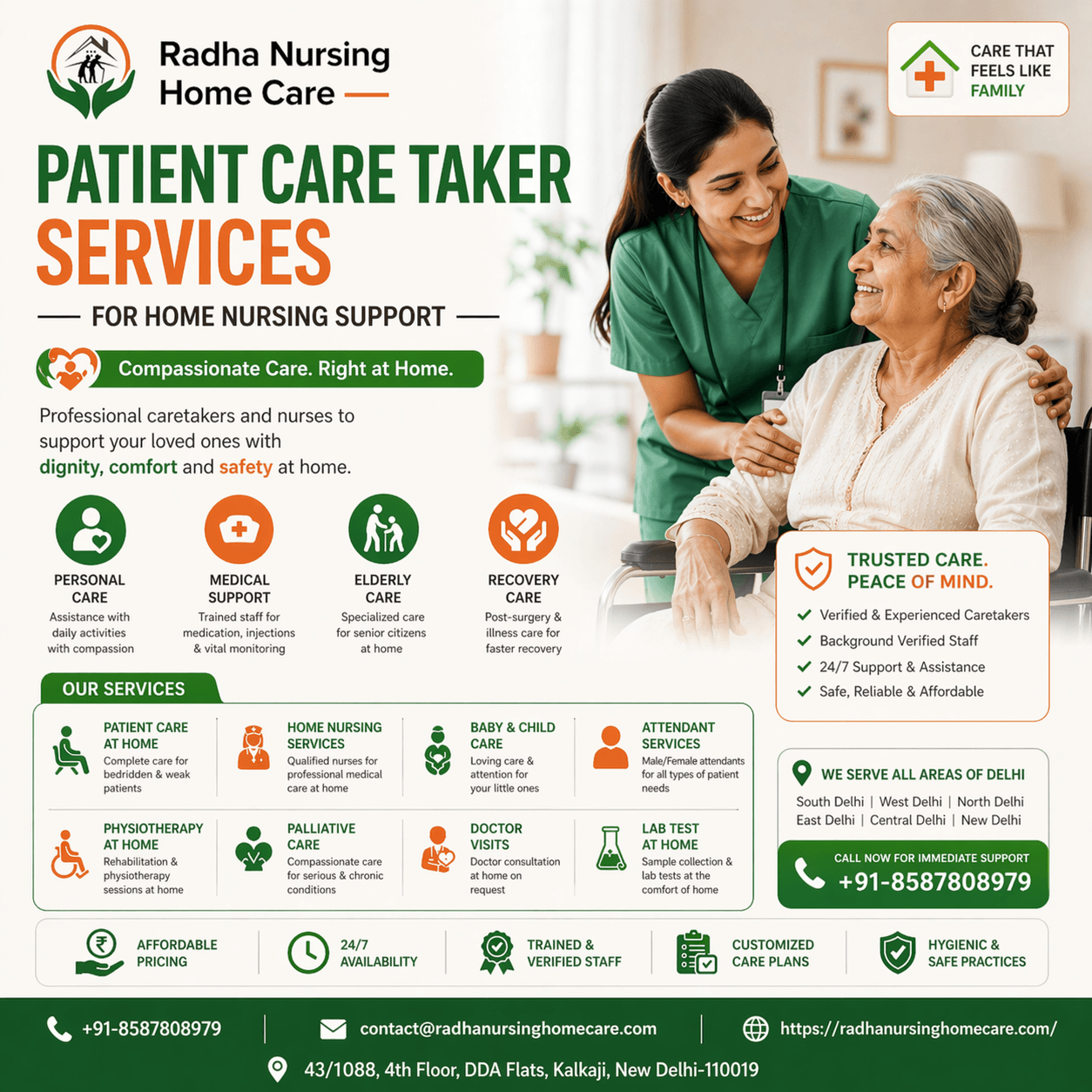 Delhi Patient Care Taker Services