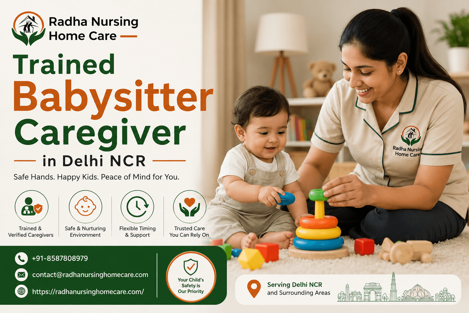 Babysitter Services in Delhi
