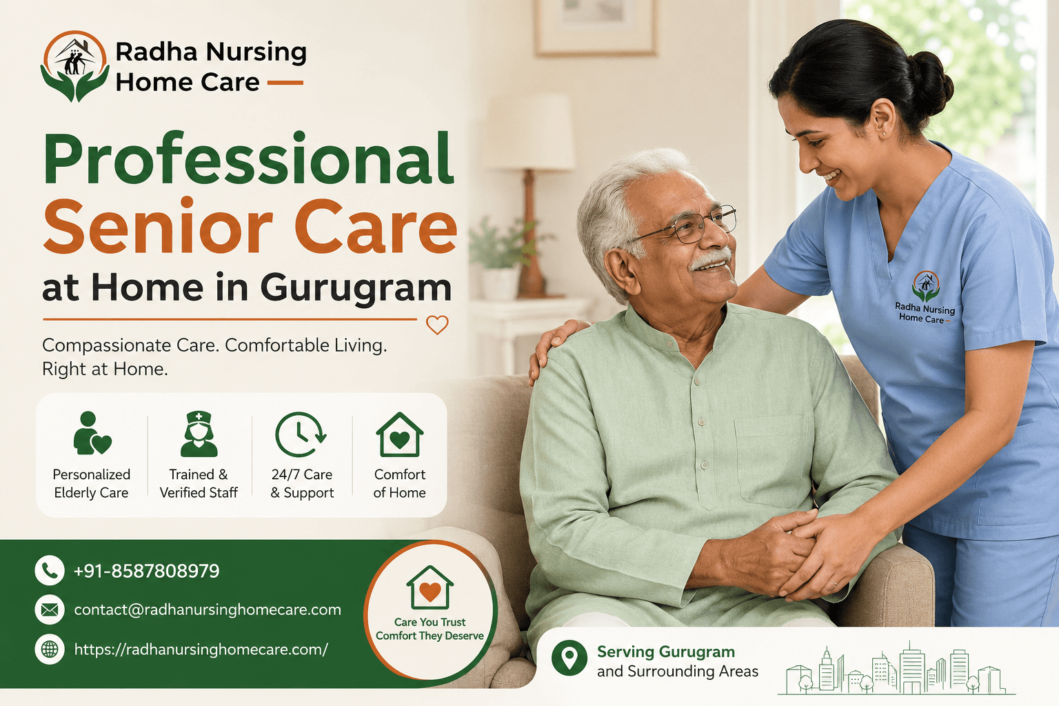 Senior Care at Home in Gurugram