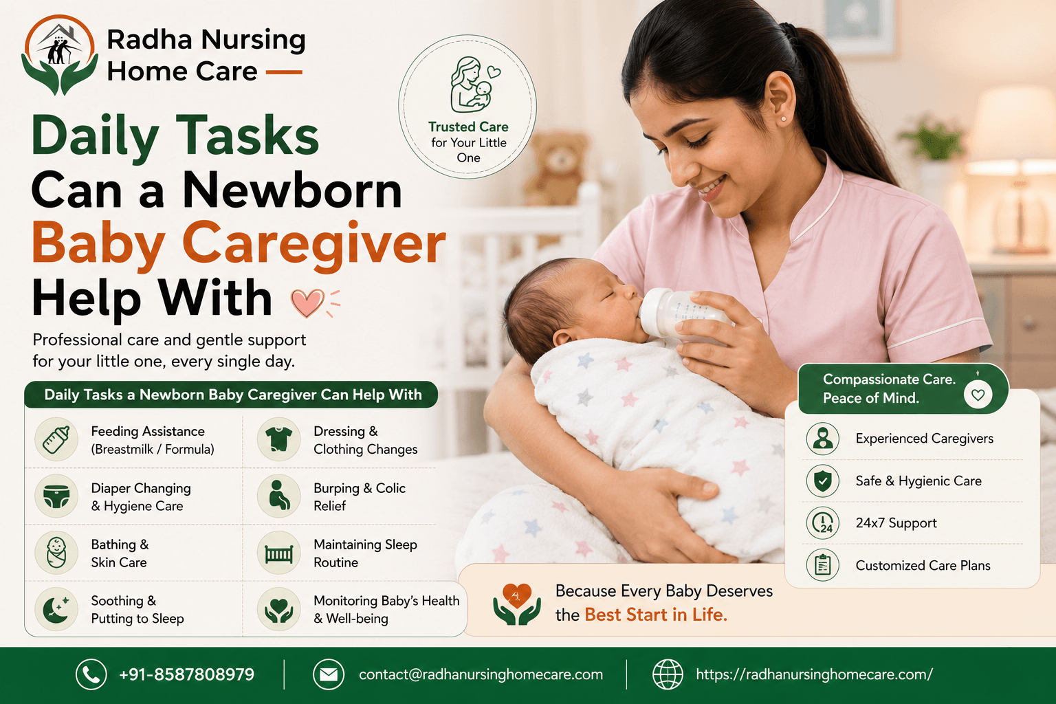 newborn baby caregiver