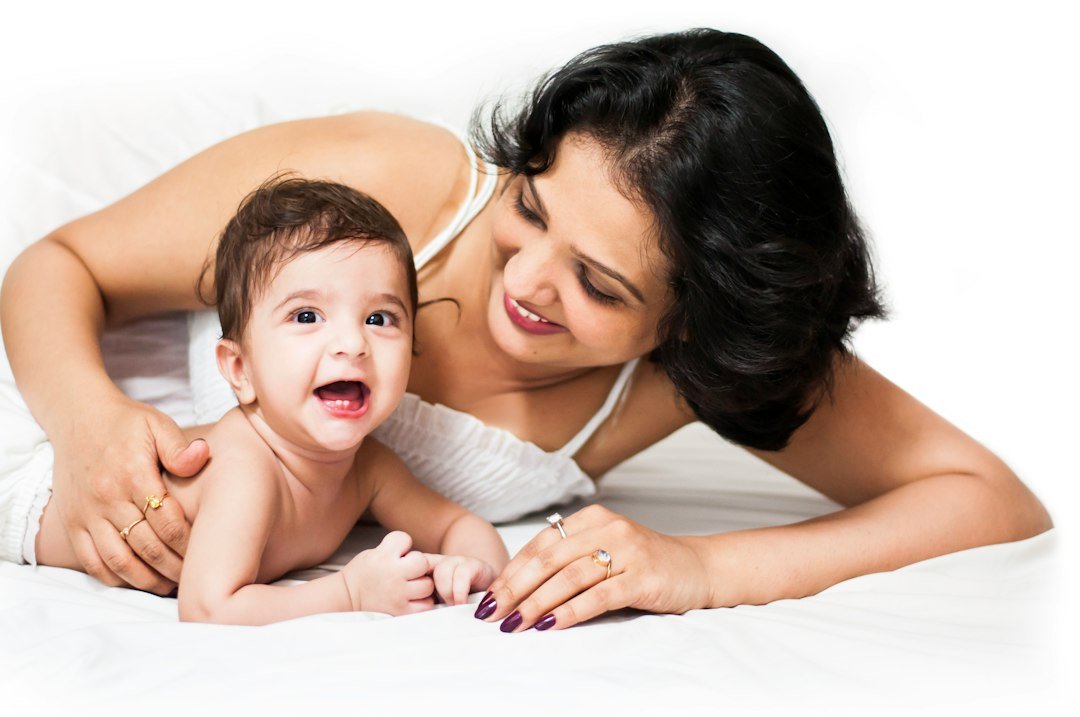 24 hour live-in nanny caring for baby at home